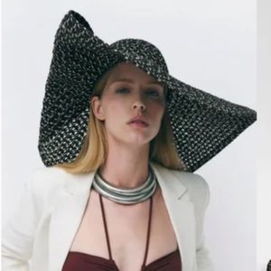 Zara Extra Large Floppy Sun Hat Size M
